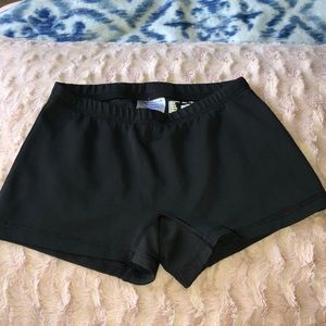 Black XS Spandex shorts